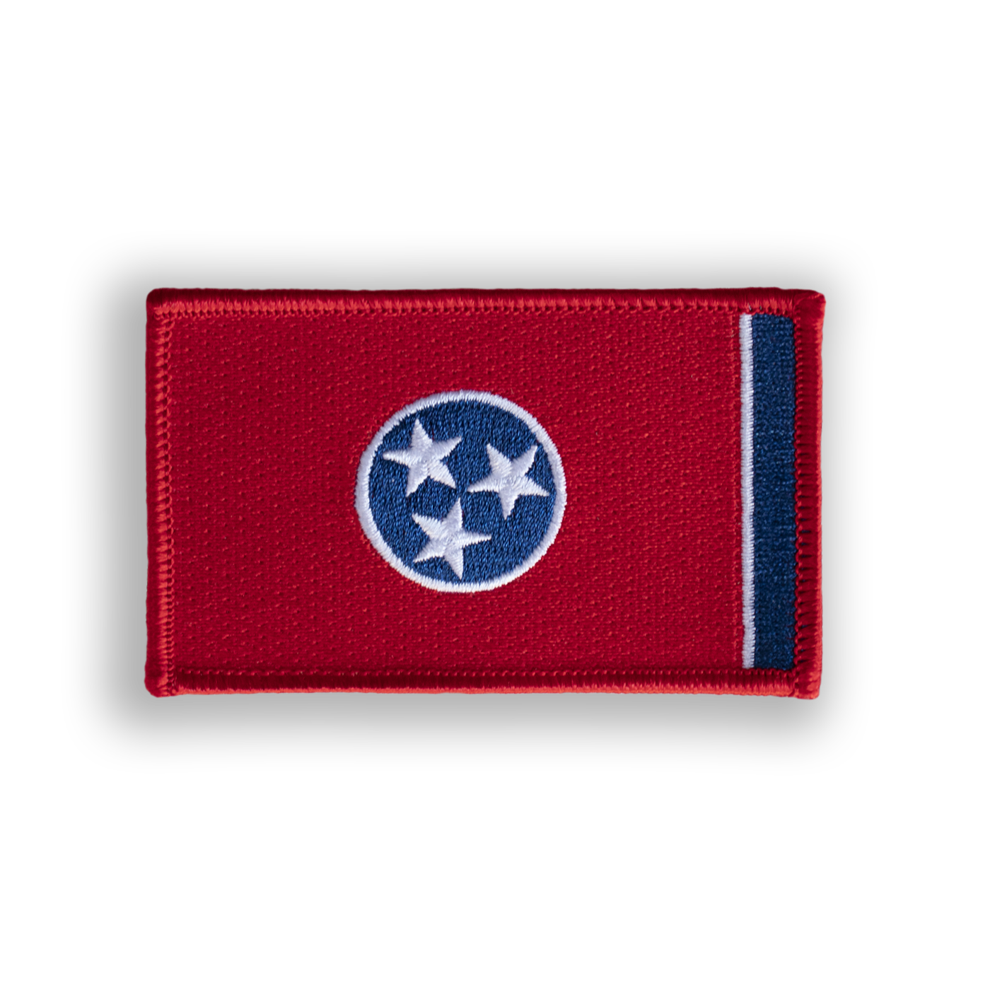 Tennessee State Flag Pool Patch - Iron-on, velcro, peel & stick