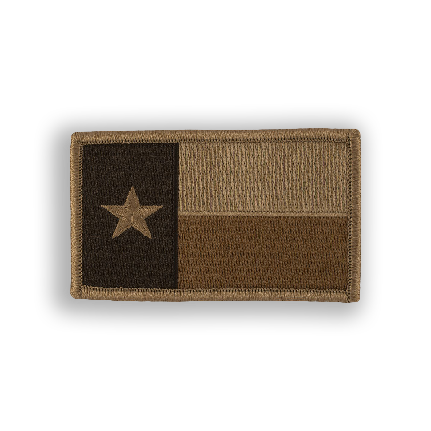 Desert Subdued Texas State Flag Pool Patch - velcro patch