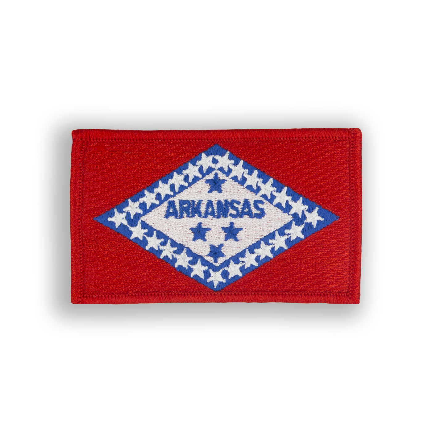 Arkansas State Flag Pool Patch - velcro patch