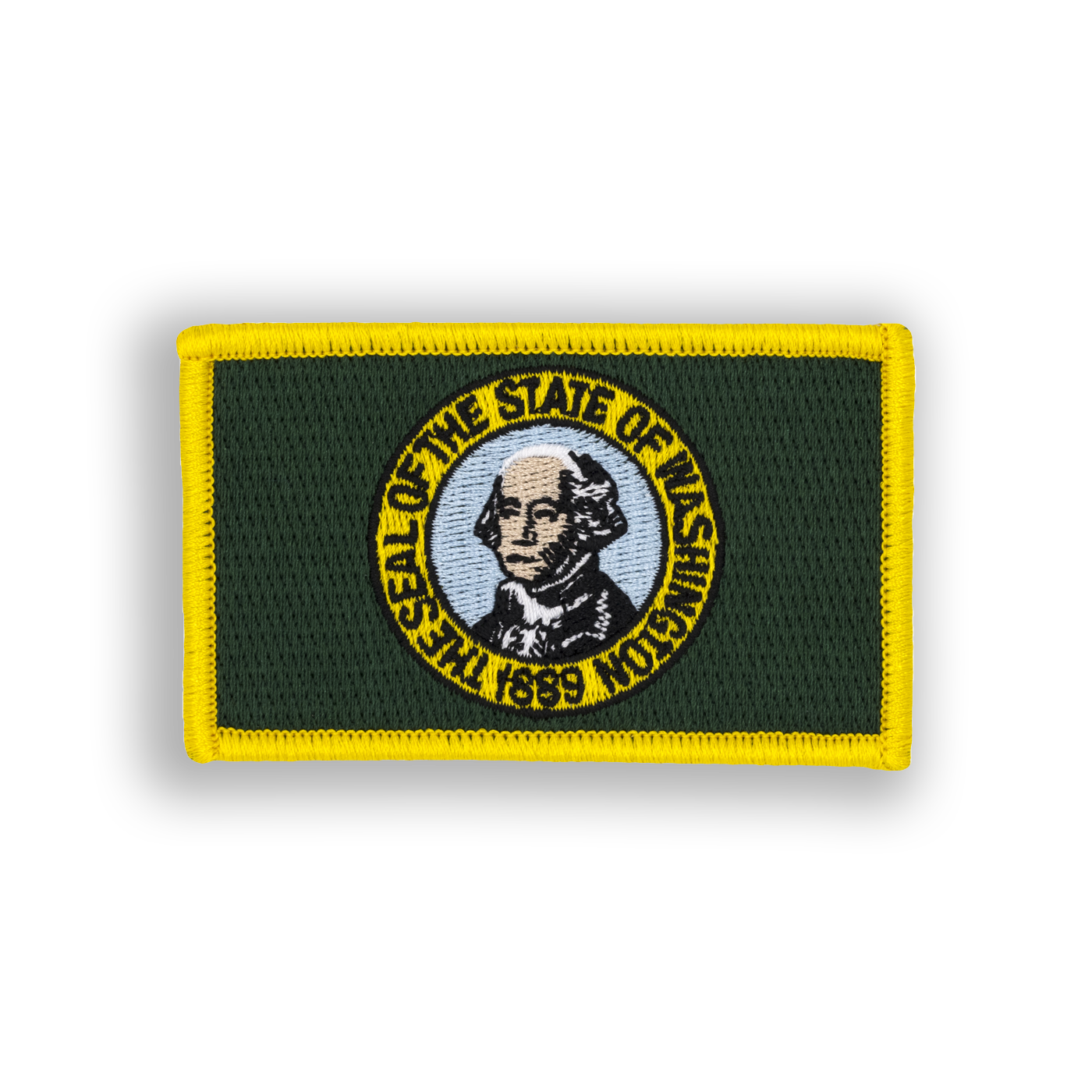 Washington State Flag Pool Patch - velcro patch