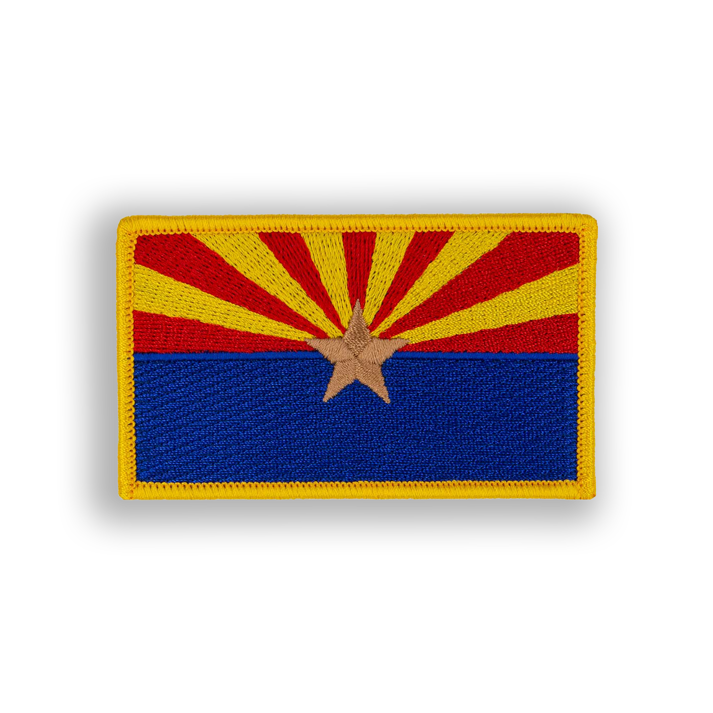 Arizona State Flag Pool Patch - velcro patch