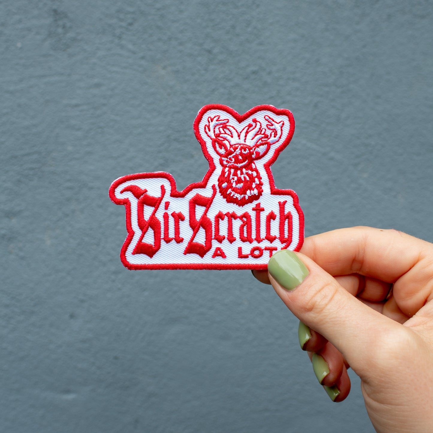 Sir Scratch-A-Lot Pool Patch