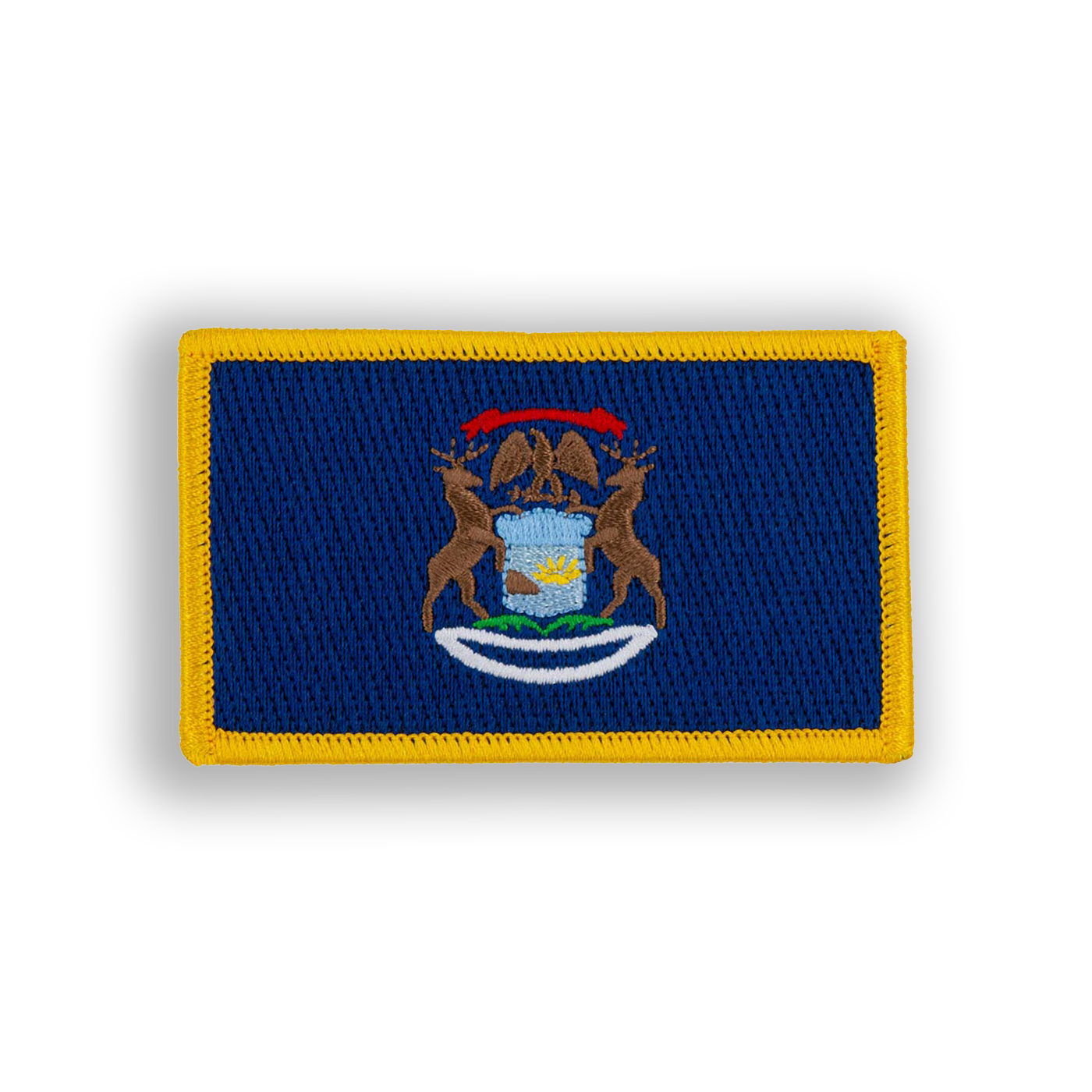 Michigan State Flag Pool Patch - velcro patch