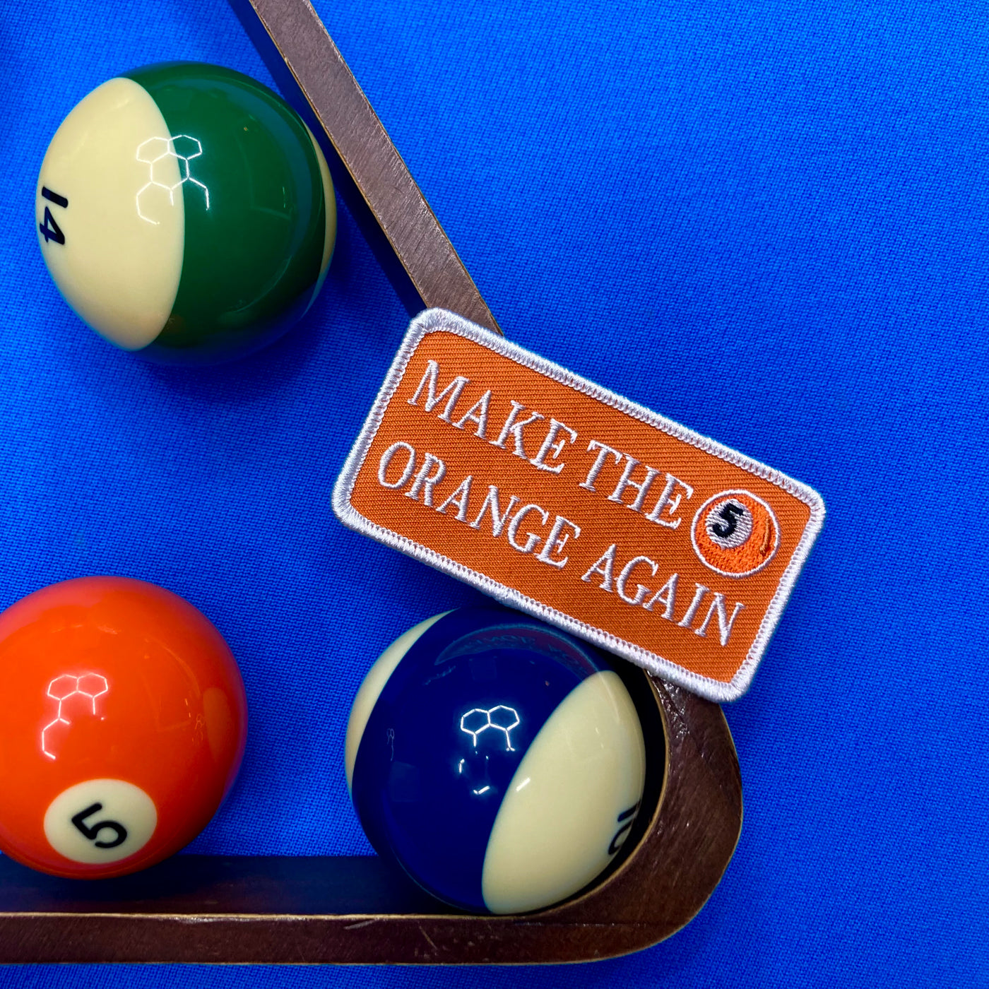 Make the 5 Orange Again Pool Patch