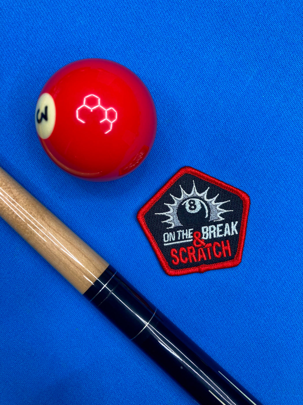 8 on the Break & Scratch Pool Patch