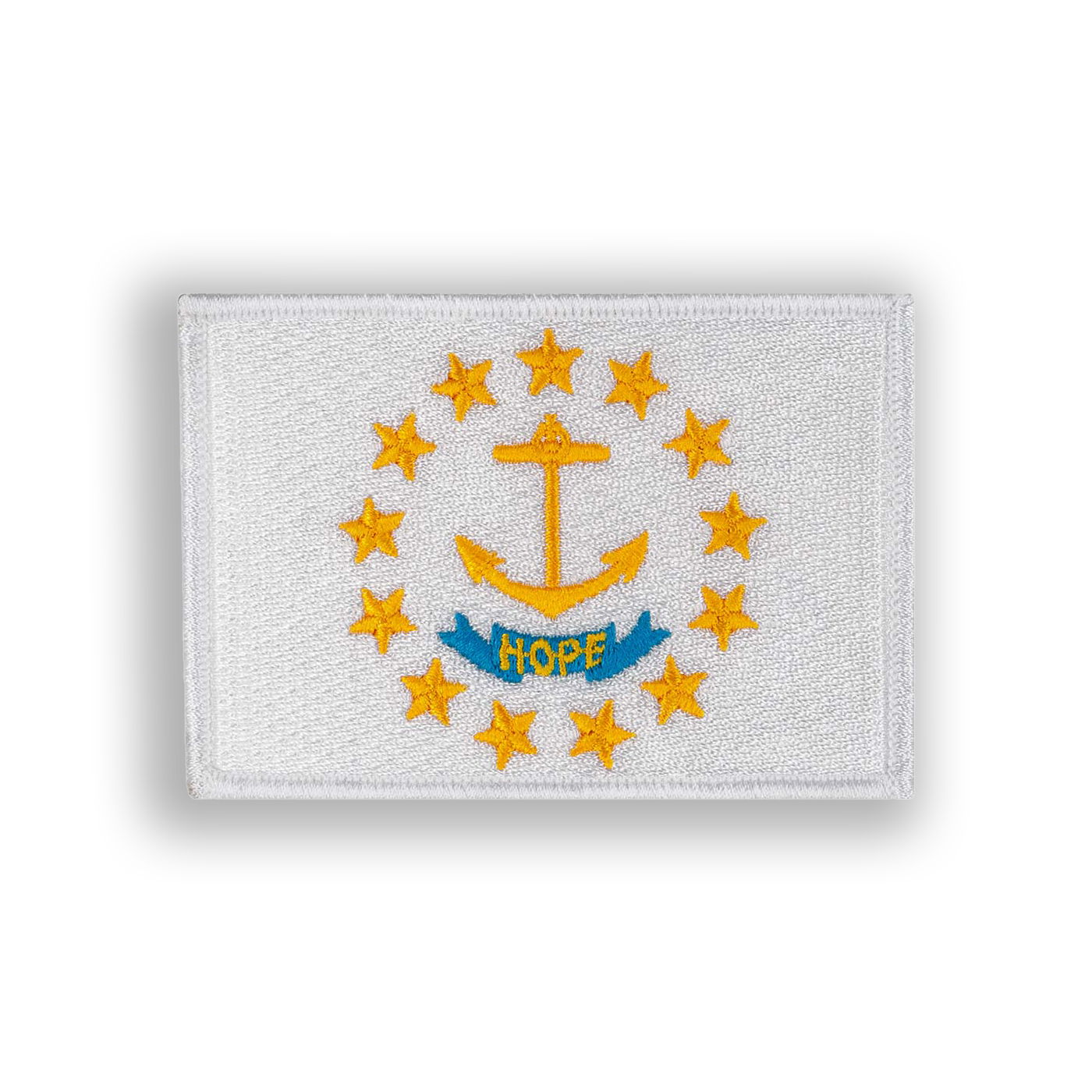 Rhode Island State Flag Pool Patch - velcro patch