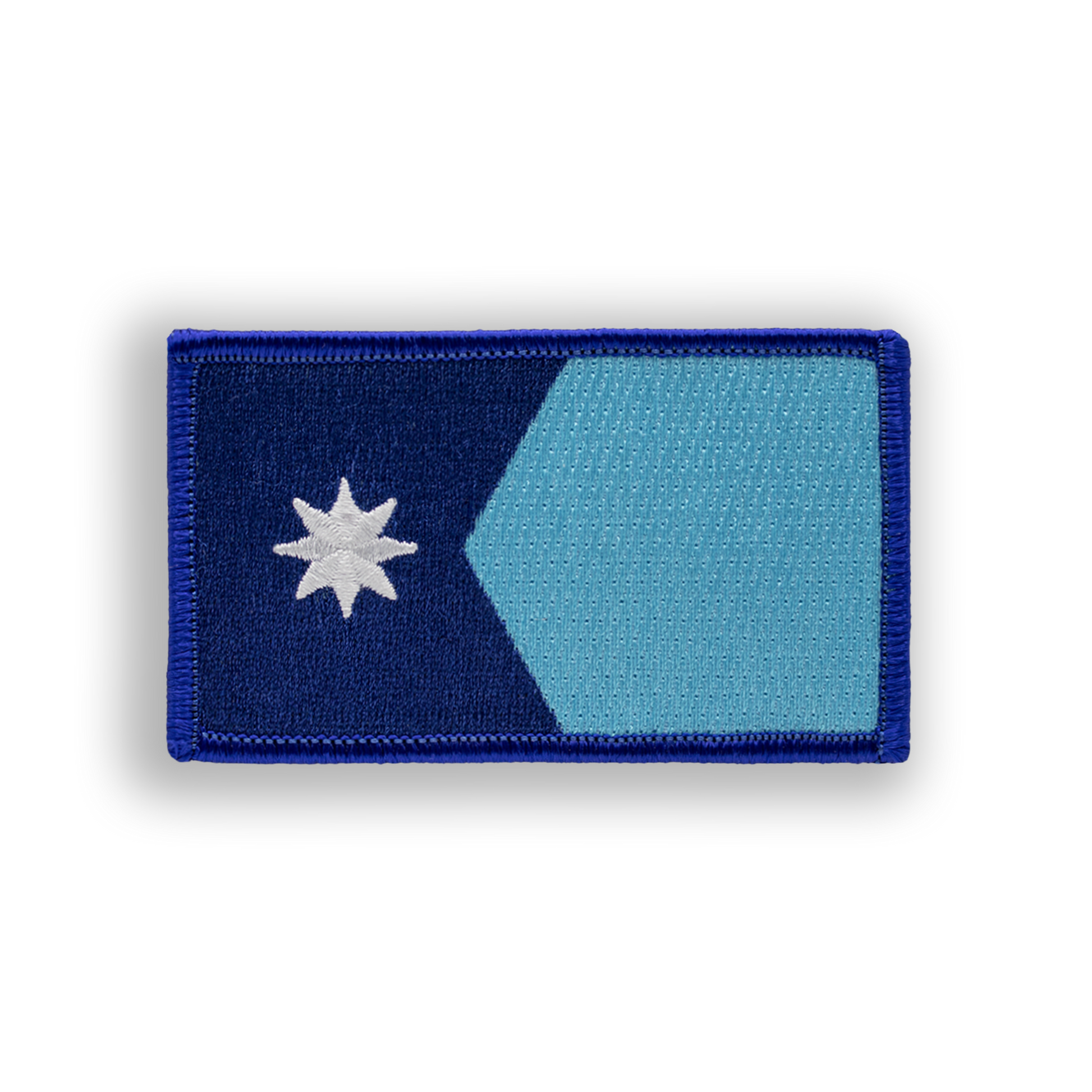 Minnesota State Flag velcro patch - Pool Patch