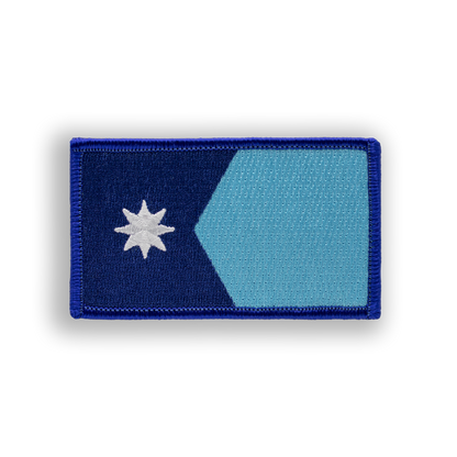 Minnesota State Flag velcro patch - Pool Patch