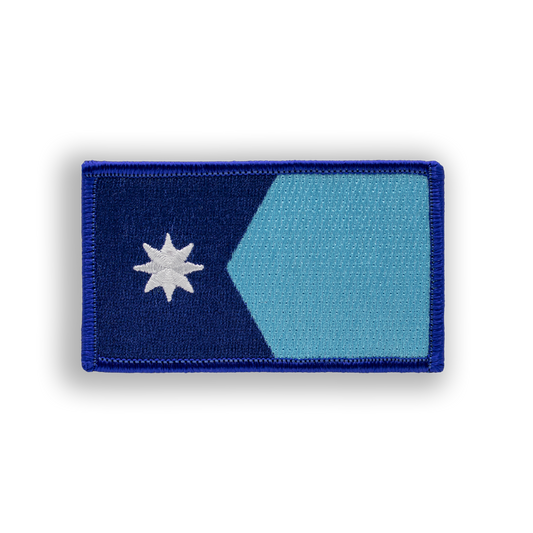 Minnesota State Flag velcro patch - Pool Patch