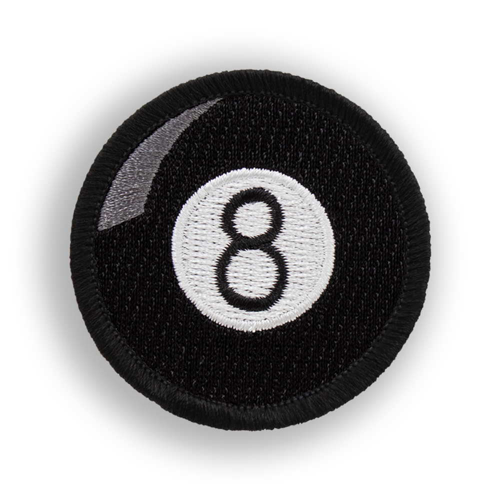 Pool Player Patch 8 Ball Billiards Patch | PoolPatches.com – Pool Patches