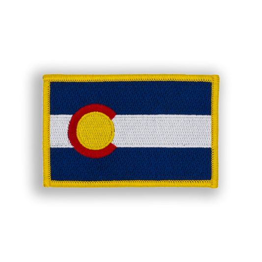 Colorado State Flag Pool Patch