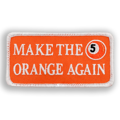 Make the 5 Orange Again Pool Patch