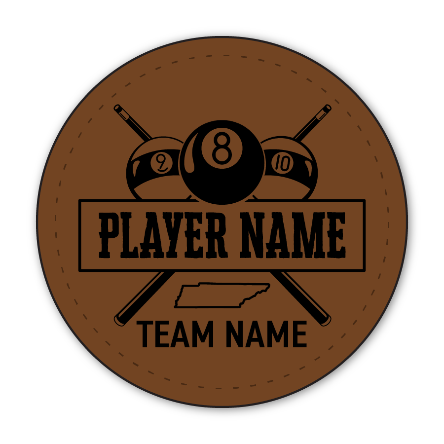 Custom Engraved Billiards Pocket Marker