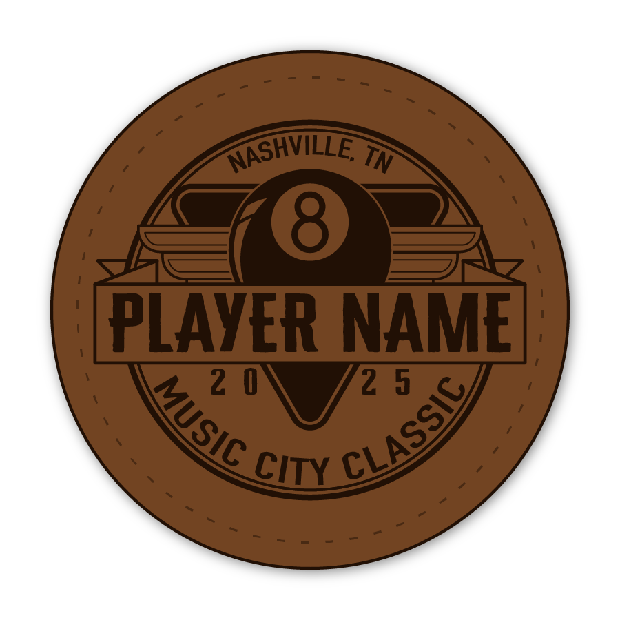 Custom Engraved Billiards Pocket Marker