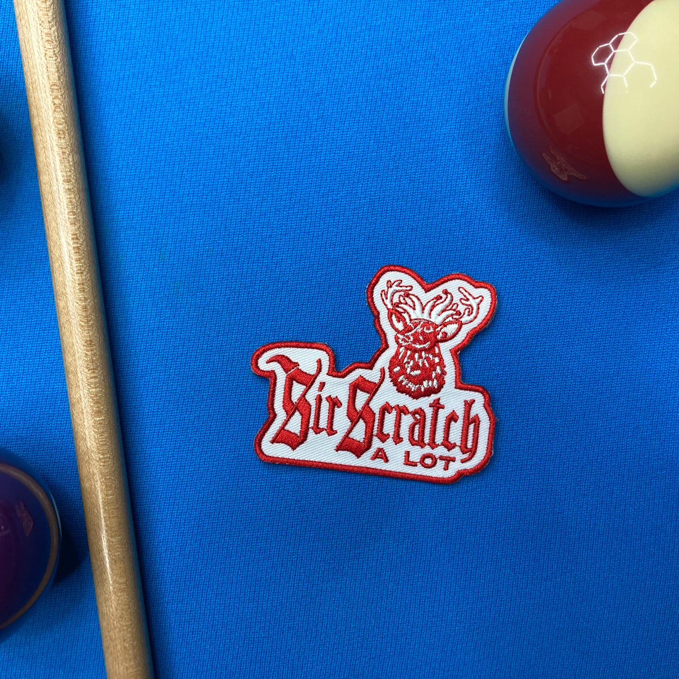 Sir Scratch-A-Lot Pool Patch